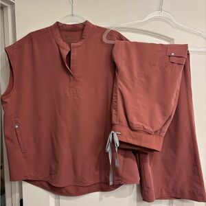 Figs Scrub Set Wide Leg